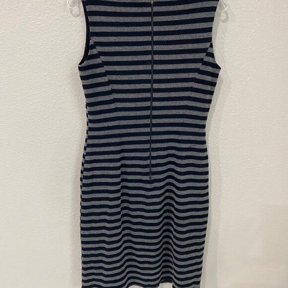 Tahari Dress size 8 black with‎ stripes - Picture 6 of 8
